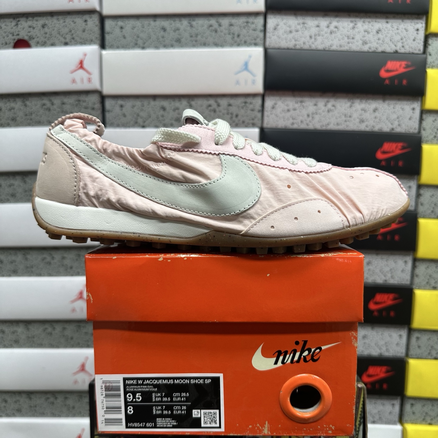 Nike Moon Shoe SP Jacquemus Aluminum (Pink) - Image 11