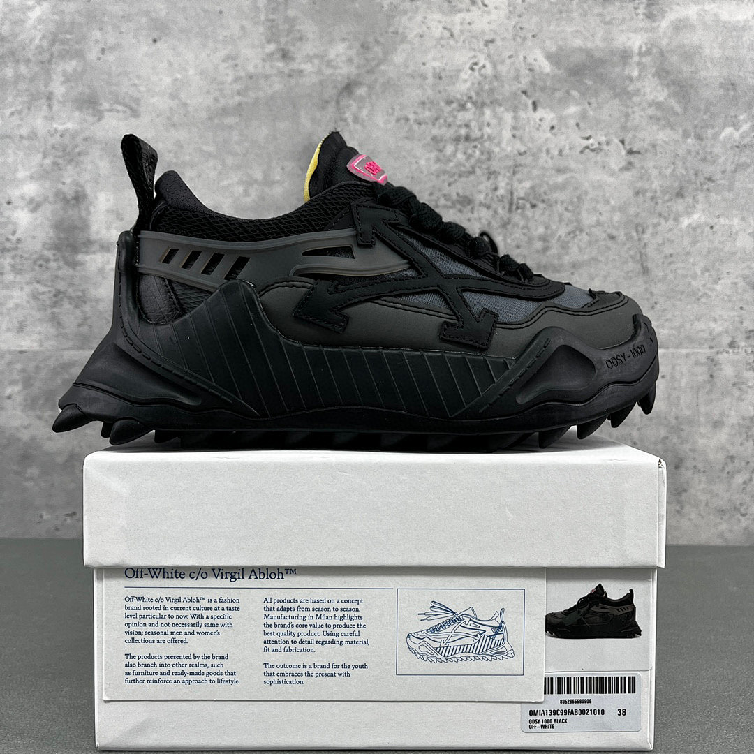 Off-White Odsy Triple Black C99