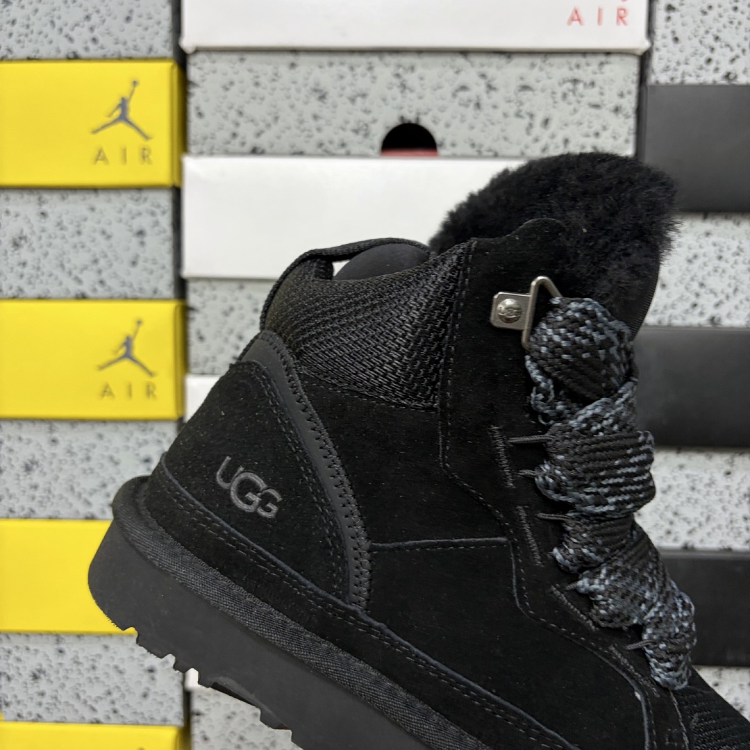 UGG Lowmel High Top Black -5390 - Image 7