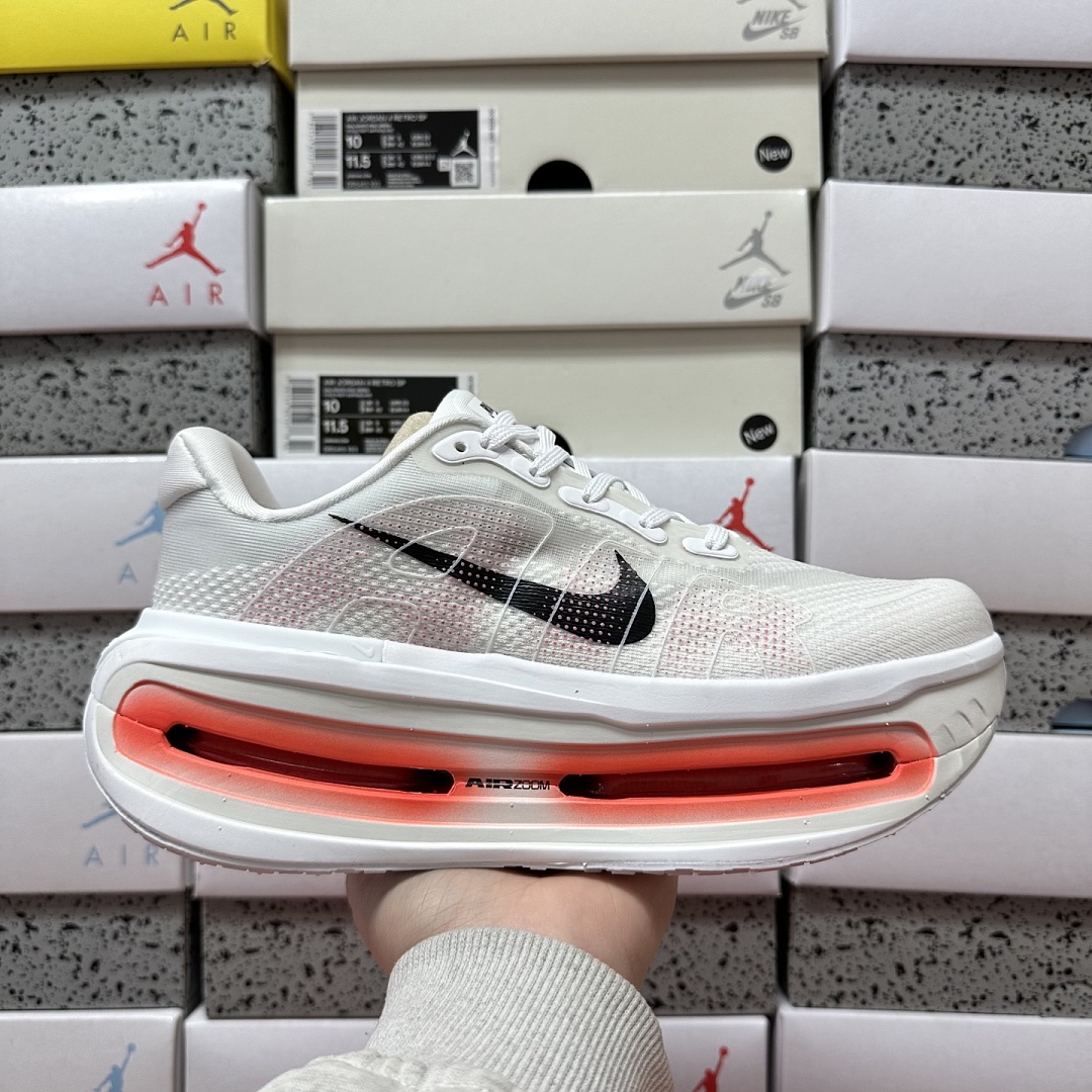 Nike Vomero Premium White Bright Crimson HQ2050-103 - Image 9
