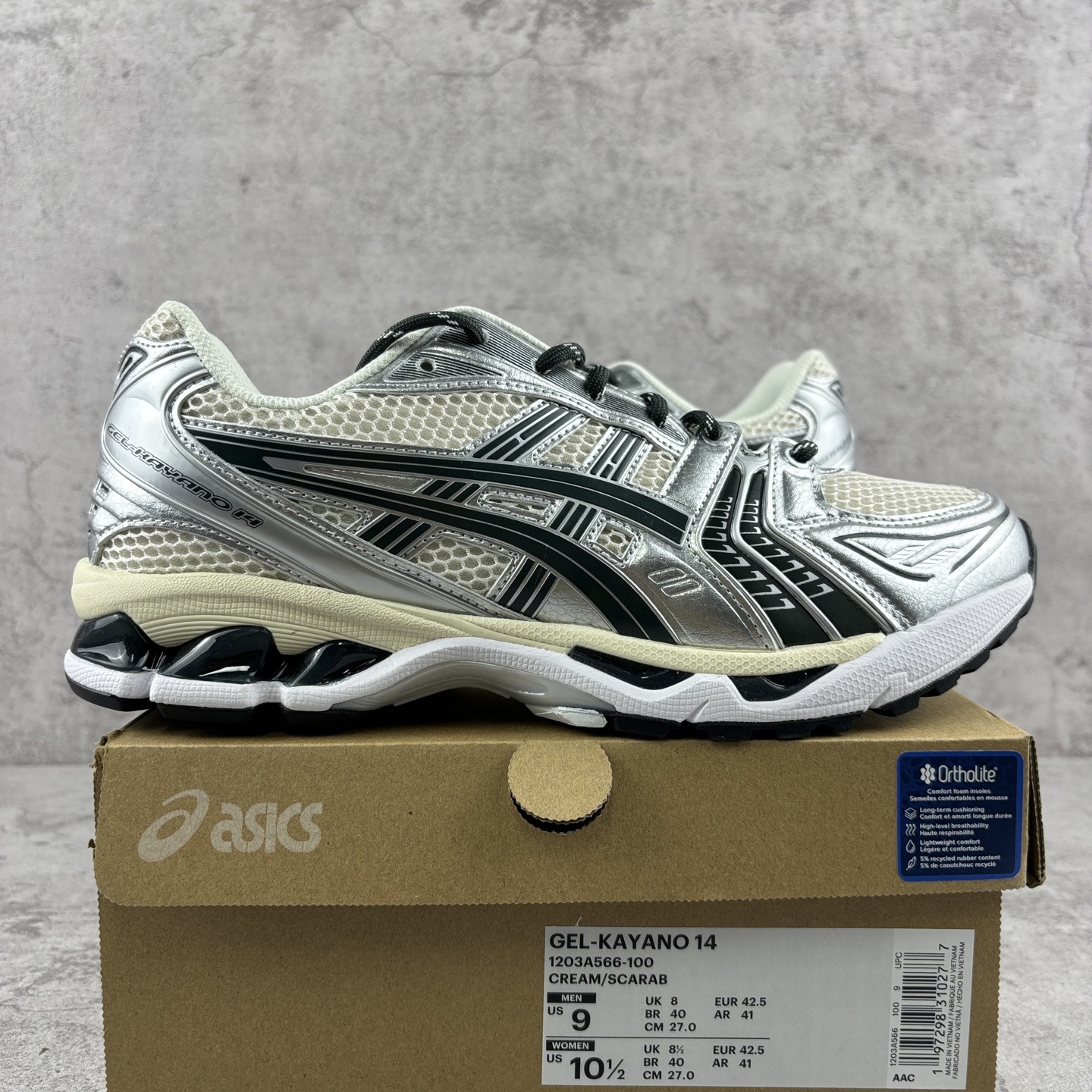 ASICS Gel-Kayano 14 Kith Cream Scarab 1203A566-100 - Image 10