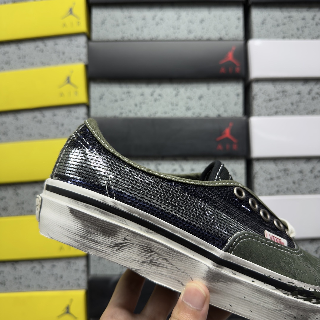 Vans Premium Authentic La Habana Green Blue V - Image 2