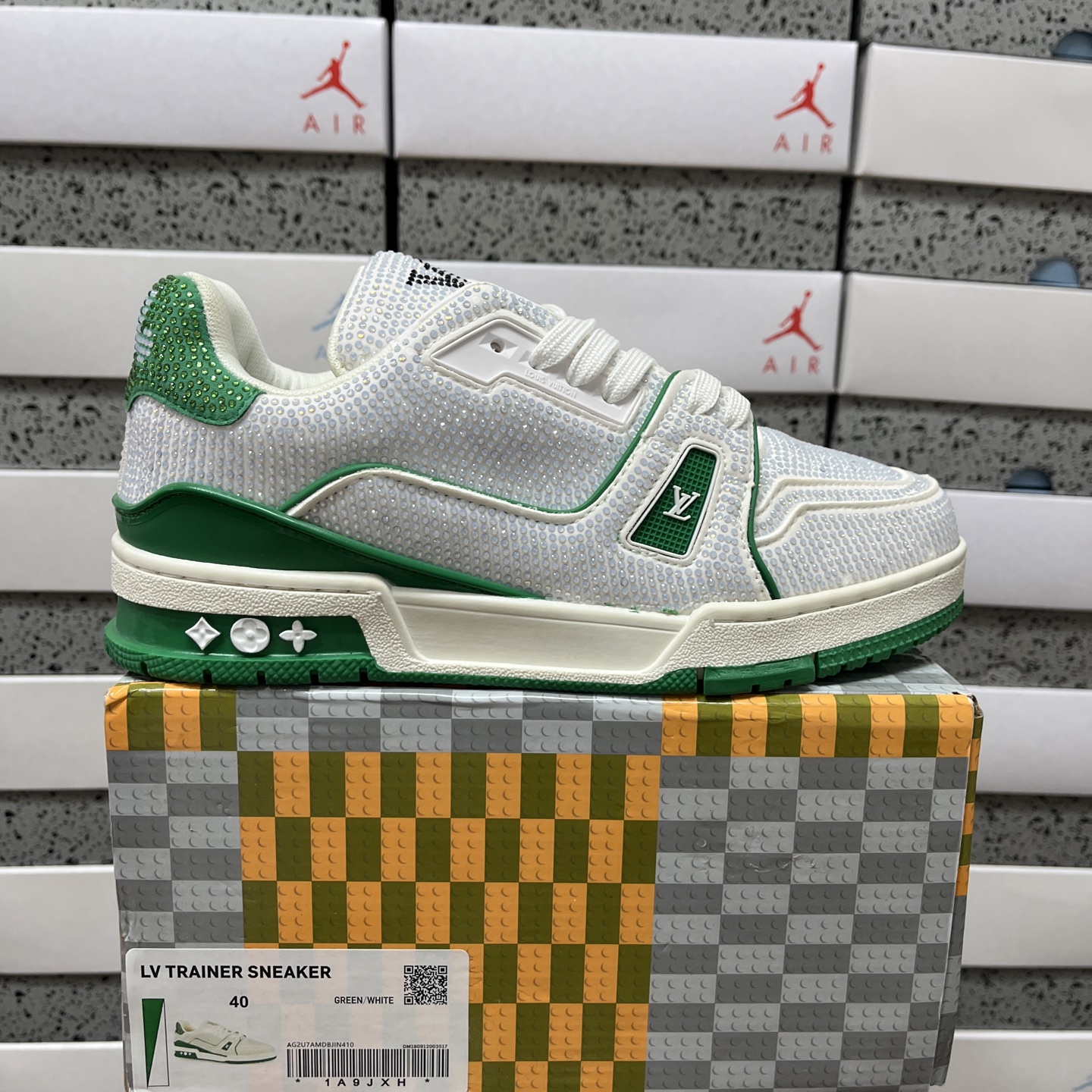 Louis Vuitton Trainer Rhinestone - Image 10