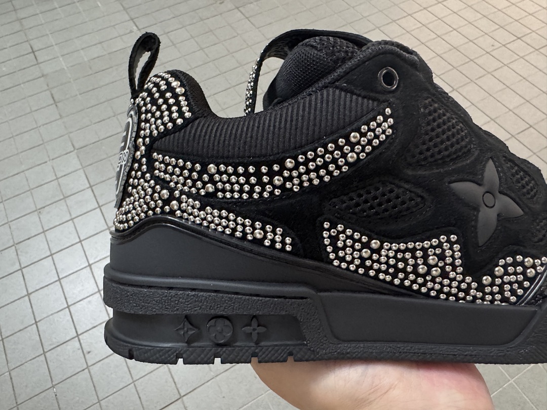 Louis Vuitton LV SkateBlack Sports Shoes - Image 5