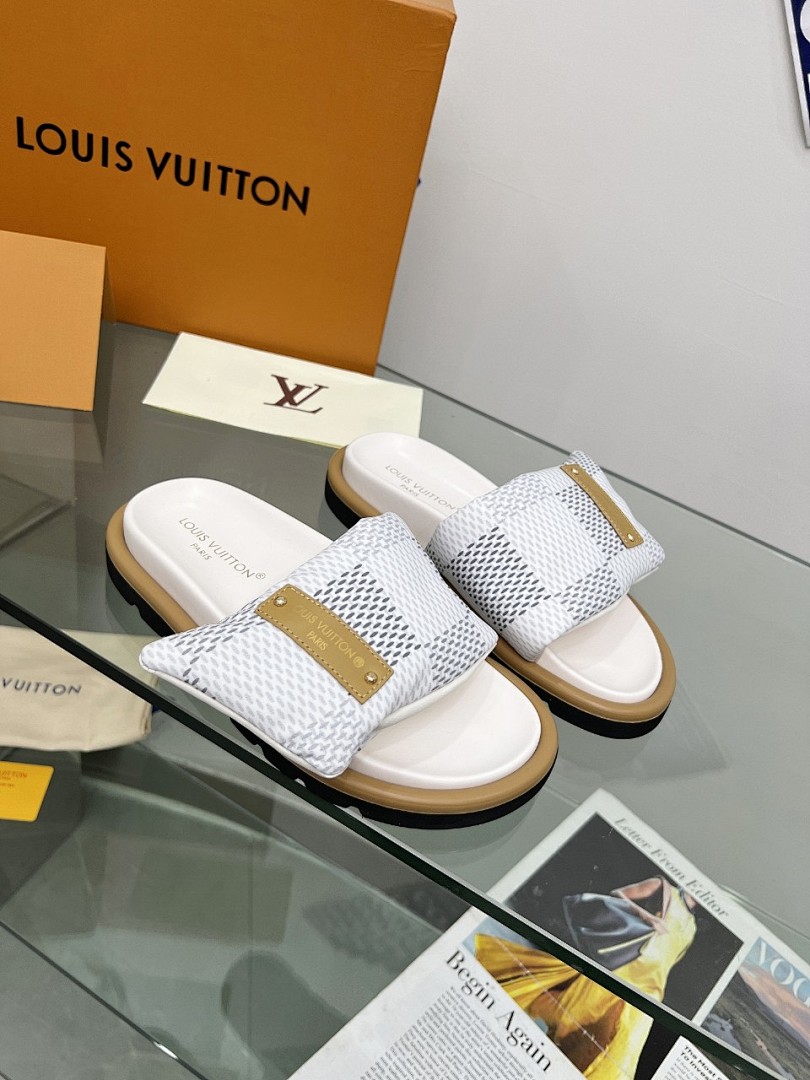 Louis Vuitton Velcro Slippers - Image 3