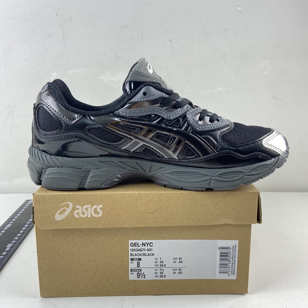 ASICS Gel-NYC Kicki Yang Zhang Black Pure Silver NYC Collab - Image 5