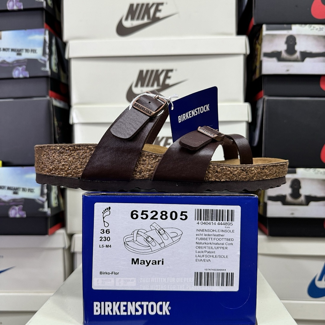 Birkenstock Birken Arizona Birkibuc Double Buckle Flip Flops