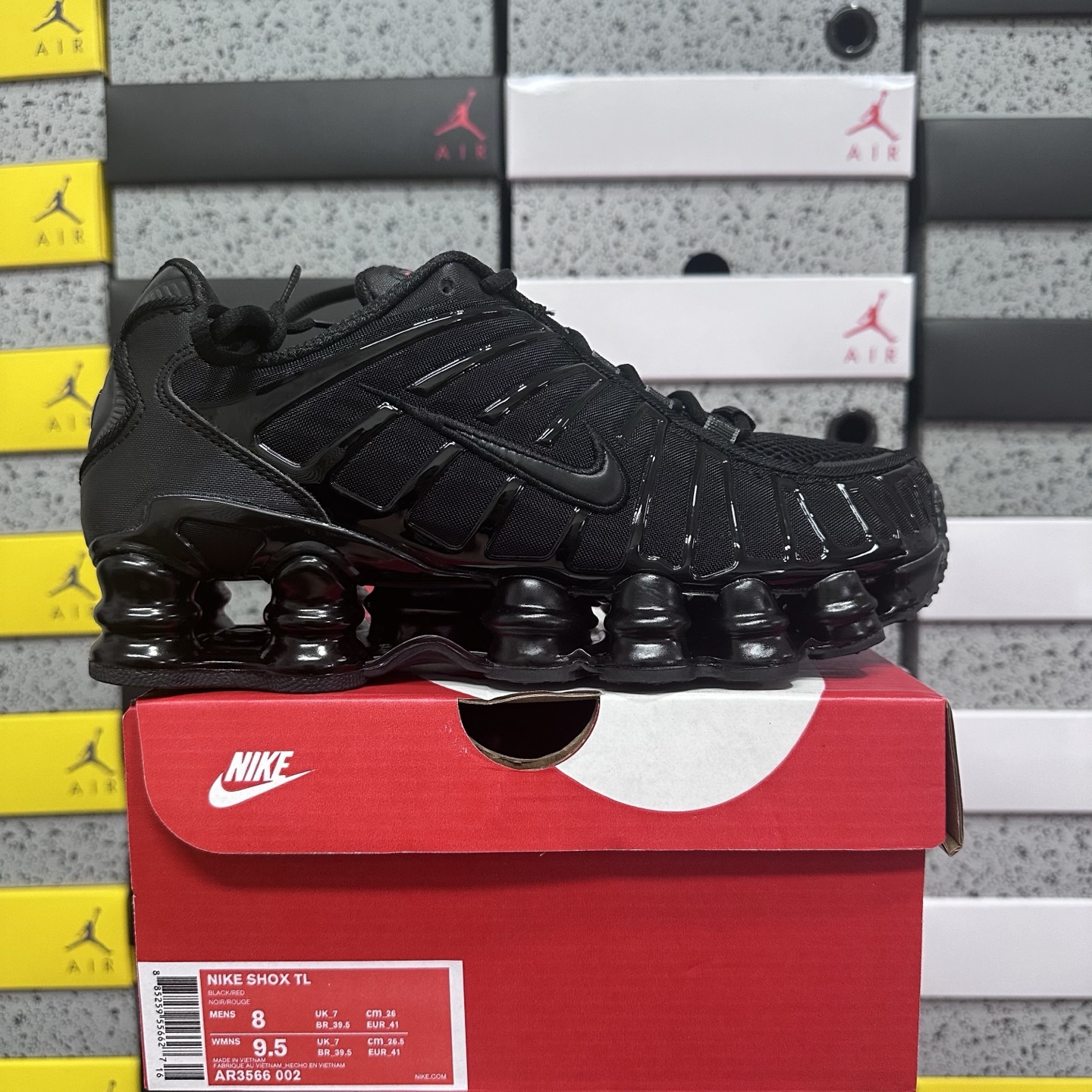 Nike Shox TL Black Max (Orange) - Image 12