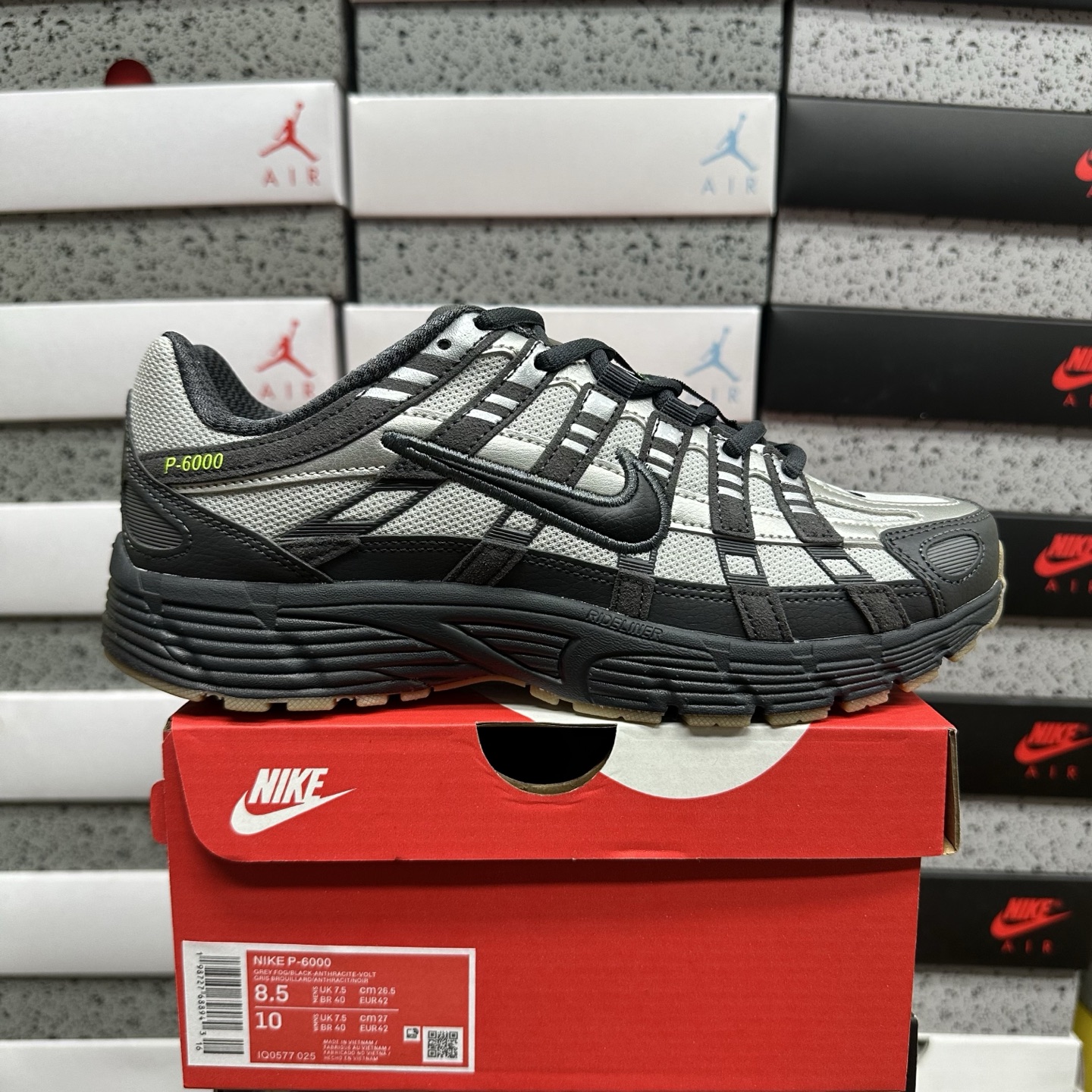 Nike P-6000 Grey Fog Volt (Black) - Image 11