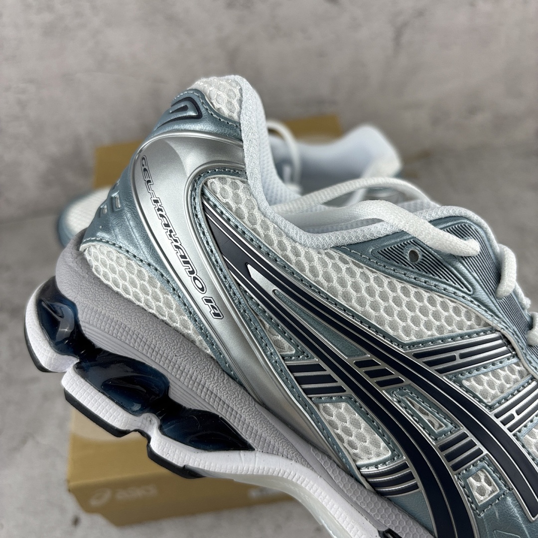 ASICS Gel-Kayano 14 White Fjord Grey 1203A537-106 - Image 7