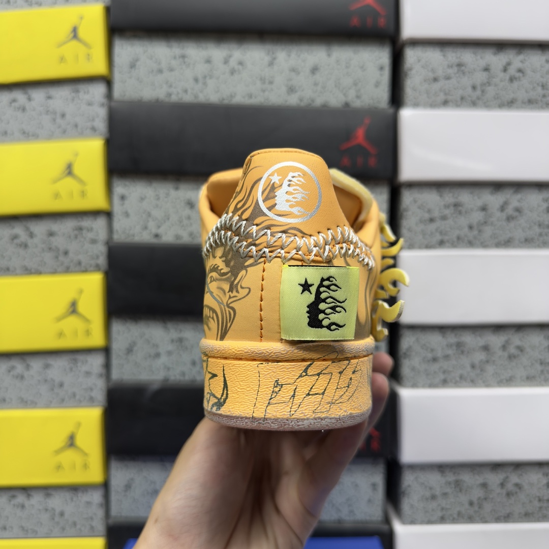 Adidas Superstar Hellstar Hazy (Orange) - Image 4