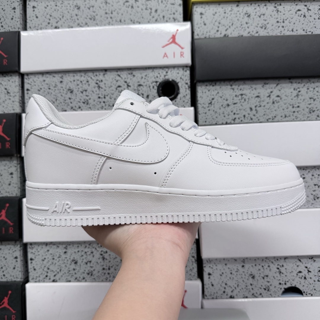 Nike Air Force 1 Low '07 (White) - Image 4