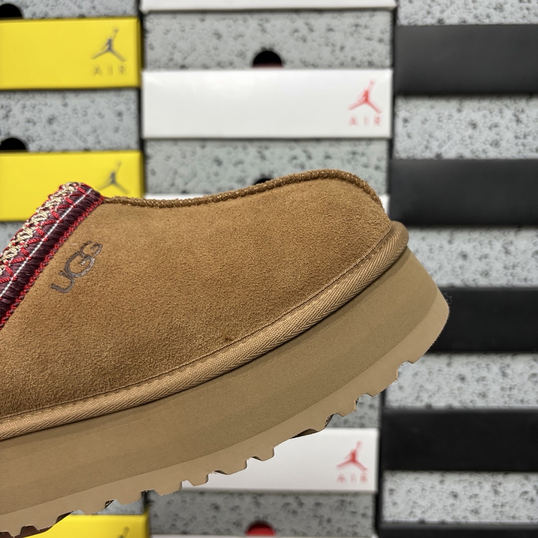 UGG Tazz Thick Sole Loafers / Ethnic Chestnut -2553 - Image 8