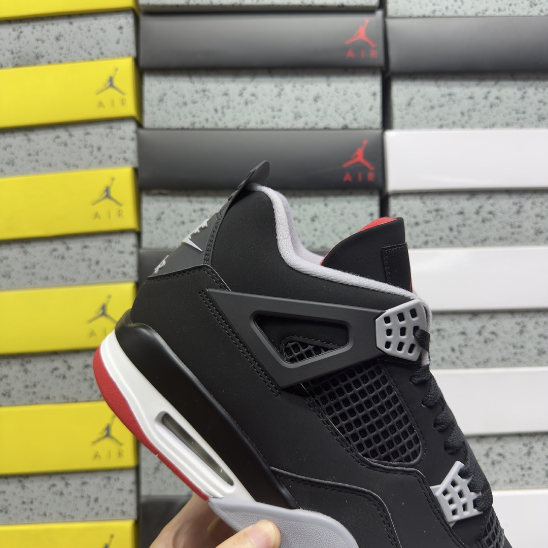 Nike Jordan 4 Retro OG (Bred) - Image 4