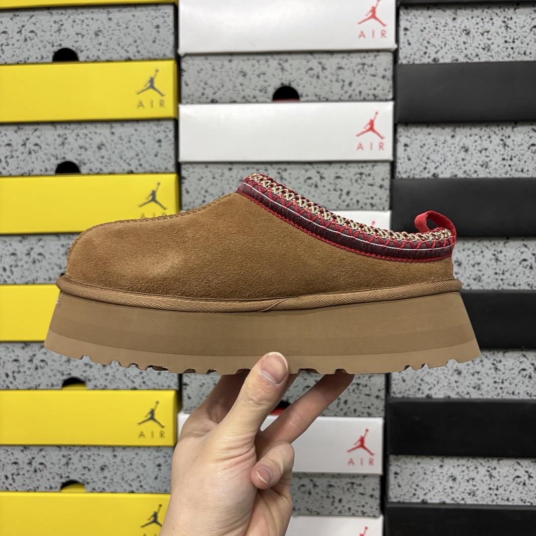 UGG Tazz Thick Sole Loafers / Ethnic Chestnut -2553 - Image 6