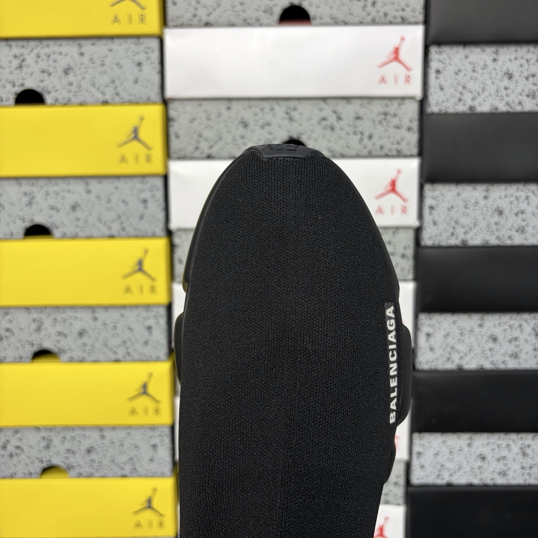Balenciaga Speed 2021 Black Socks - Image 2