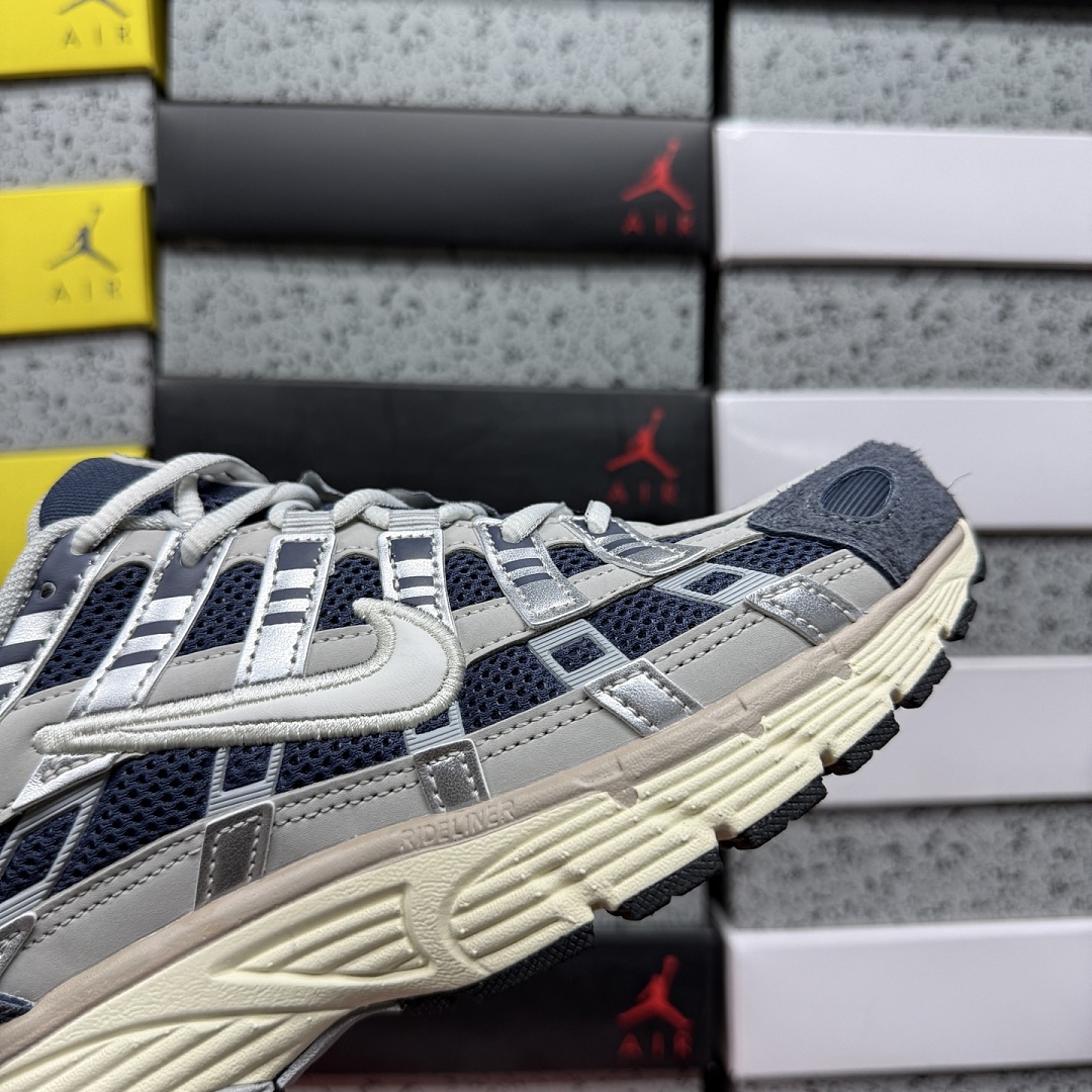 Nike P-6000 Thunder Blue Pale Ivory - Image 2