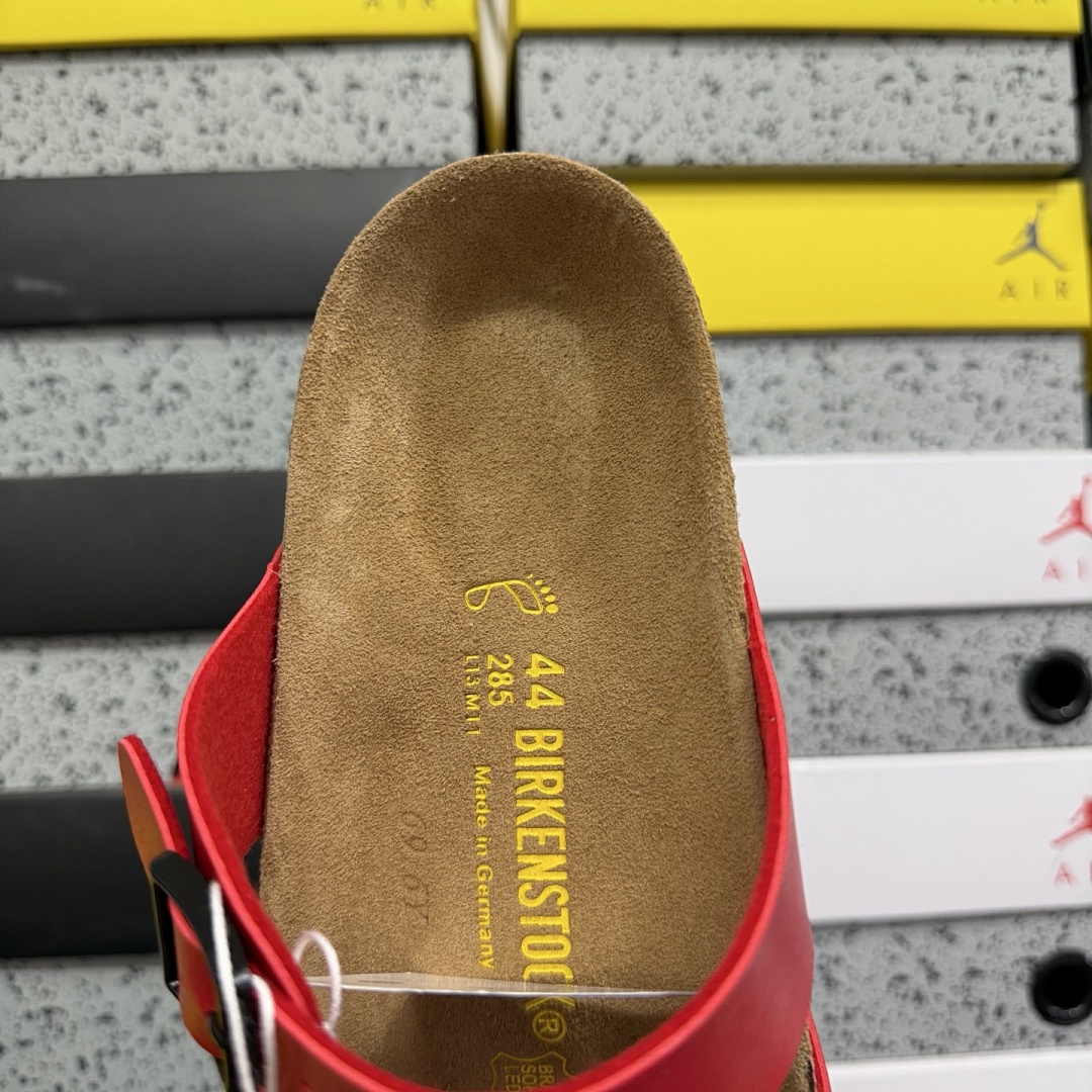 Birkenstock Birken Arizona Birkibuc Double Buckle Flip Flops - Image 7