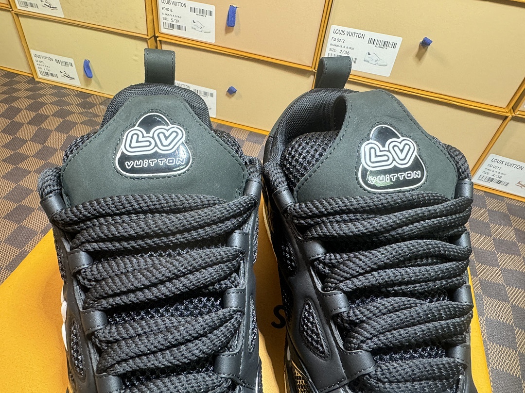 Louis Vuitton LV SkateBlack Sports Shoes - Image 3