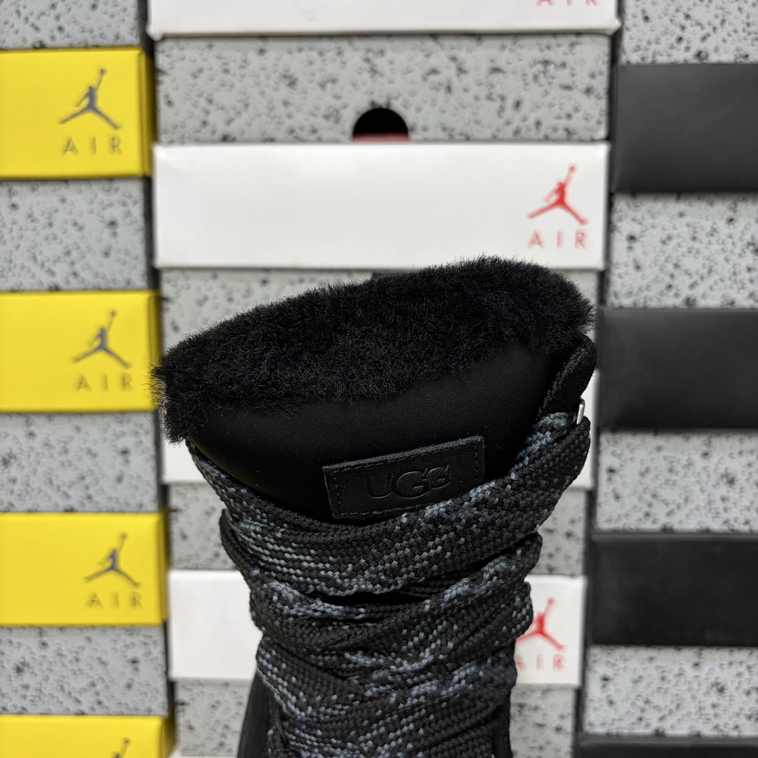 UGG Lowmel High Top Black -5390 - Image 3