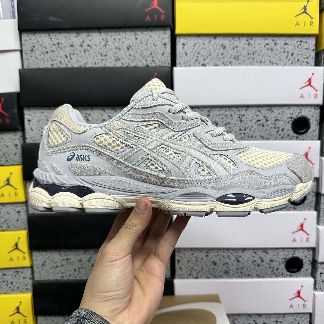 ASICS Gel-NYC Ivory Mid Grey 1203A372-600 - Image 6