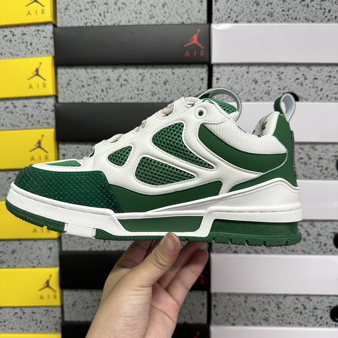 Louis Vuitton Skate Sneaker SK8 (White Green) - Image 10