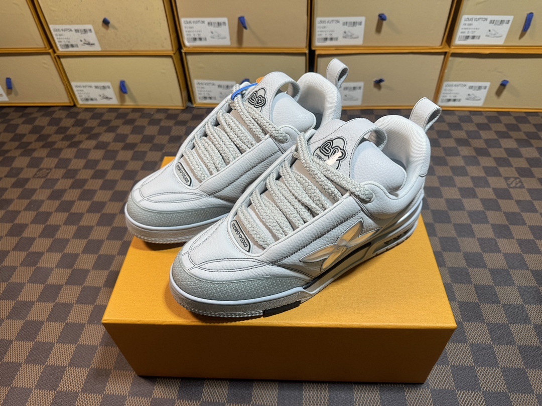 Louis Vuitton LV Skate Sneaker Grey SK - Image 7