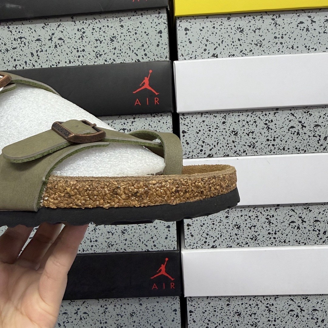 Birkenstock Birken Arizona Birkibuc Double Buckle Flip Flops - Image 3