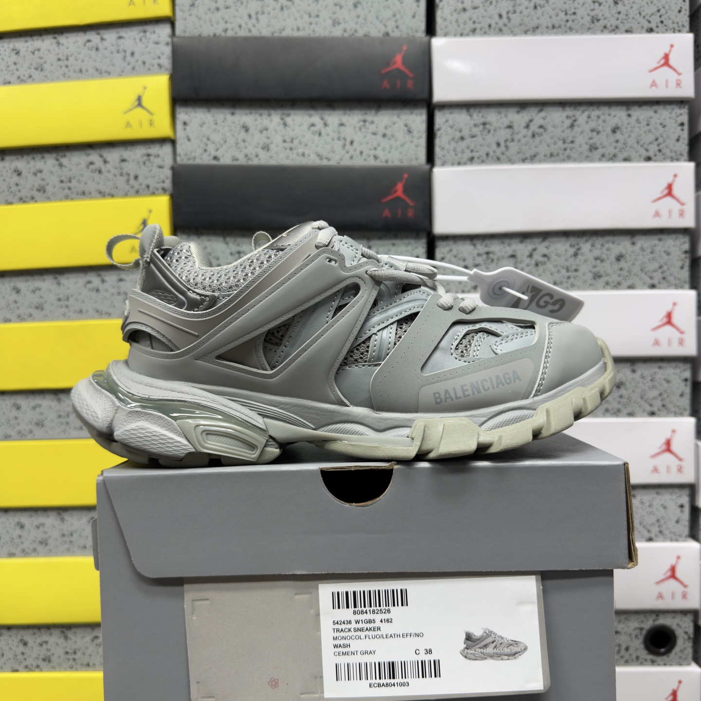 Balenciaga BLCG Track 4162 (Grey) - Image 10