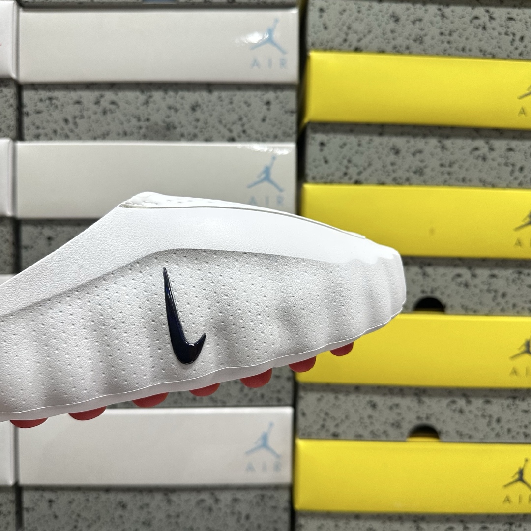Nike Mind 001 Slide White Speed (Red) - Image 8