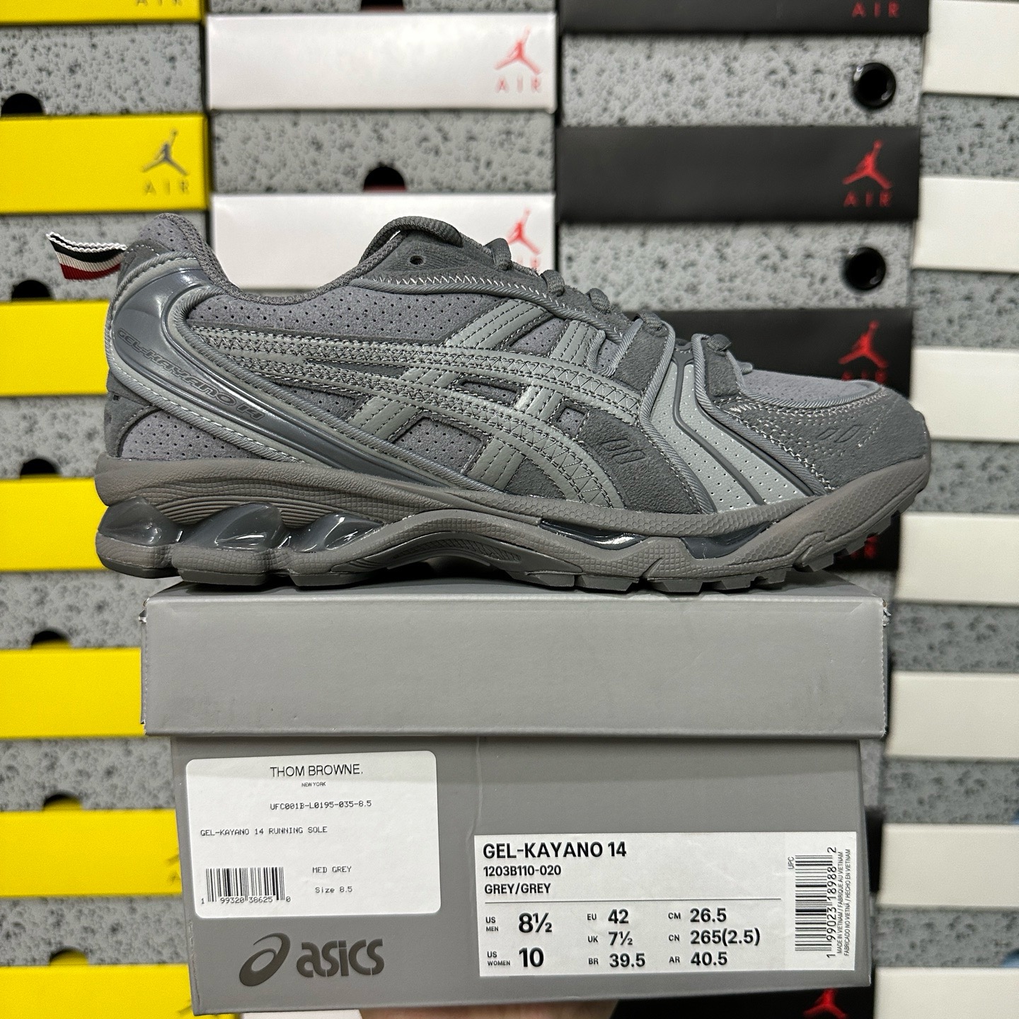 ASICS Gel-Kayano 14 Thom Browne (Grey) - Image 12