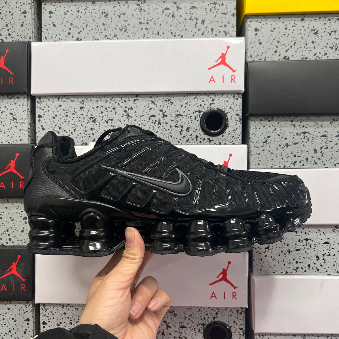 Nike Shox TL Black Max (Orange) - Image 11