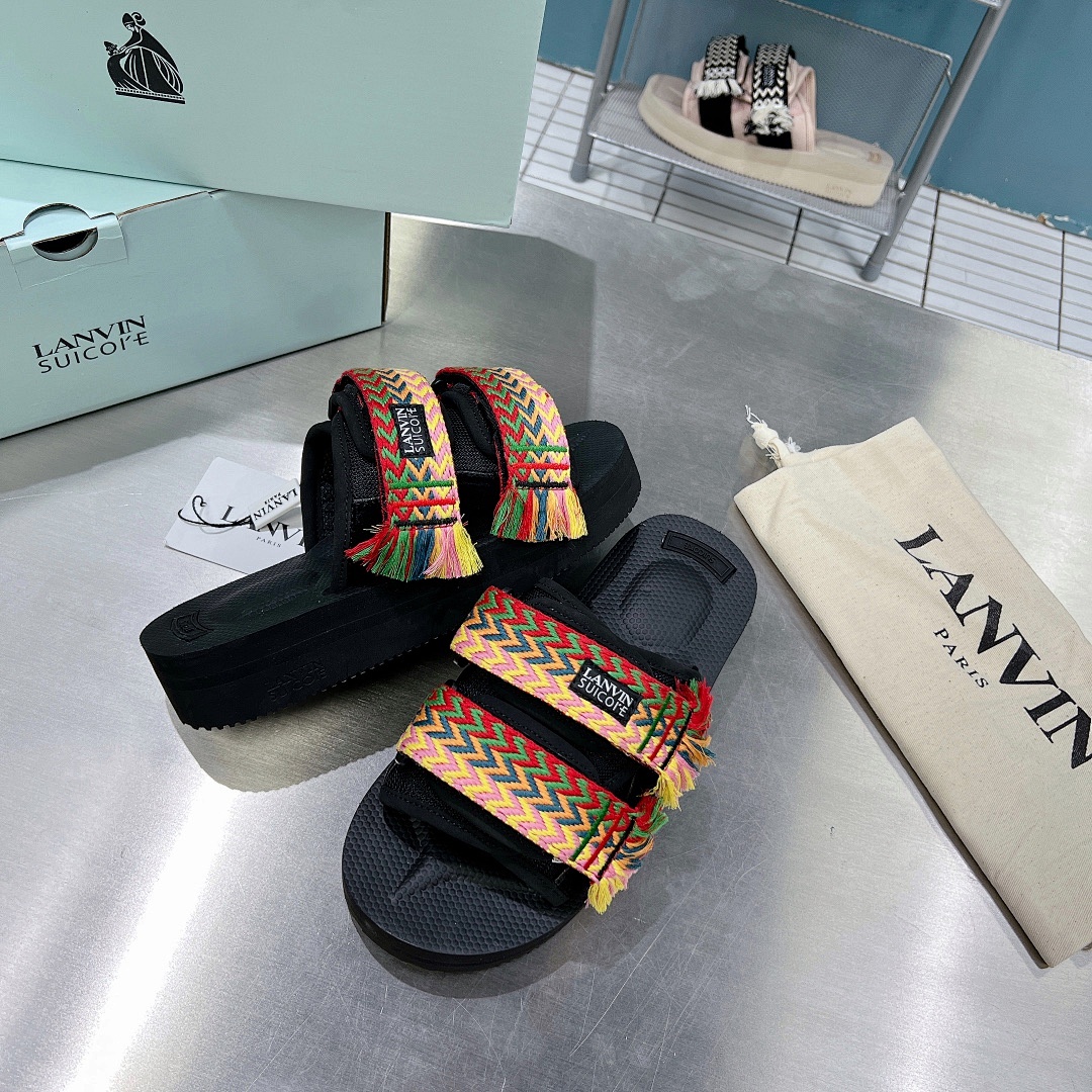 Lanvin SUICOKE X CURB Sandal - Image 16