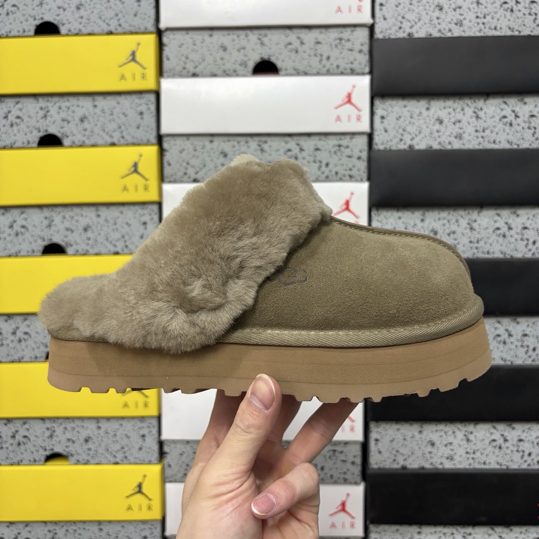 UGG Disquette Slipper 3Cm Star Brown -2550 - Image 2