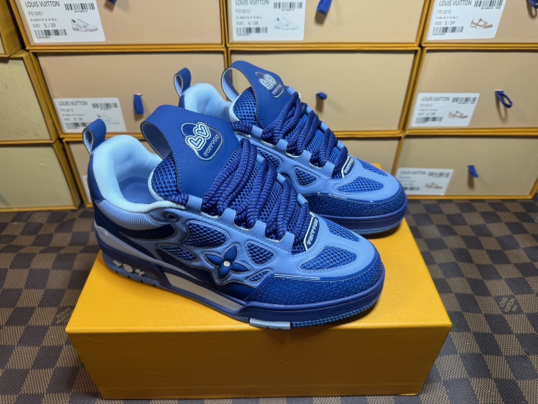 Louis Vuitton LV Skate Blue Sneakers