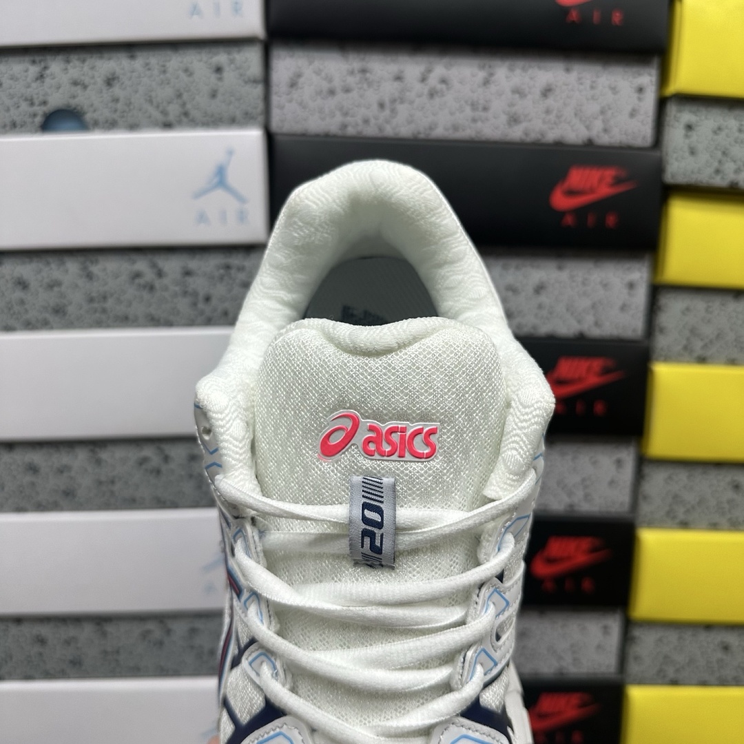 ASICS Gel-Kayano 20 (Cream Blue Red) - Image 6