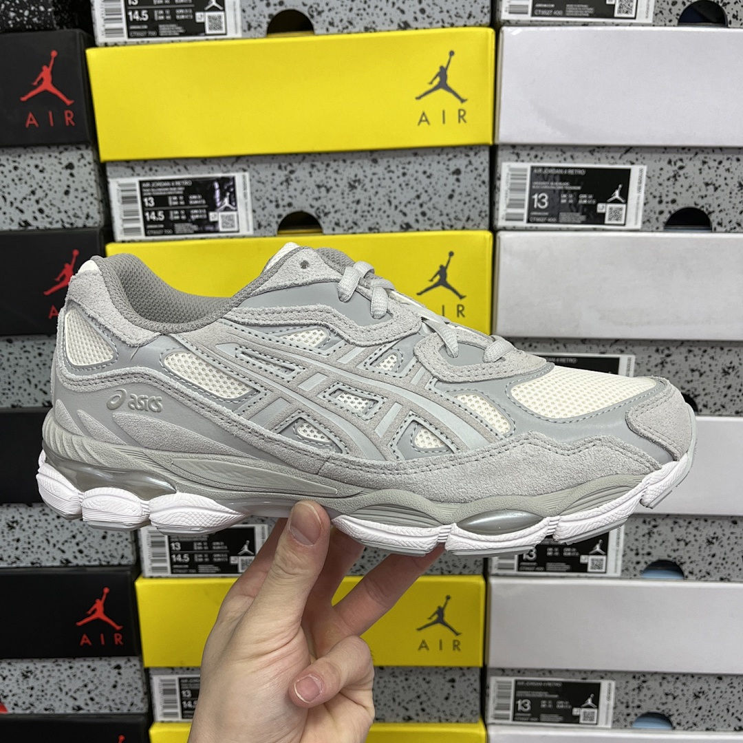 ASICS Gel-NYC Cream Cloud (Grey) - Image 8
