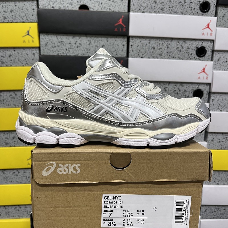 ASICS Gel-NYC Cream Pure Silver 1203A805-101