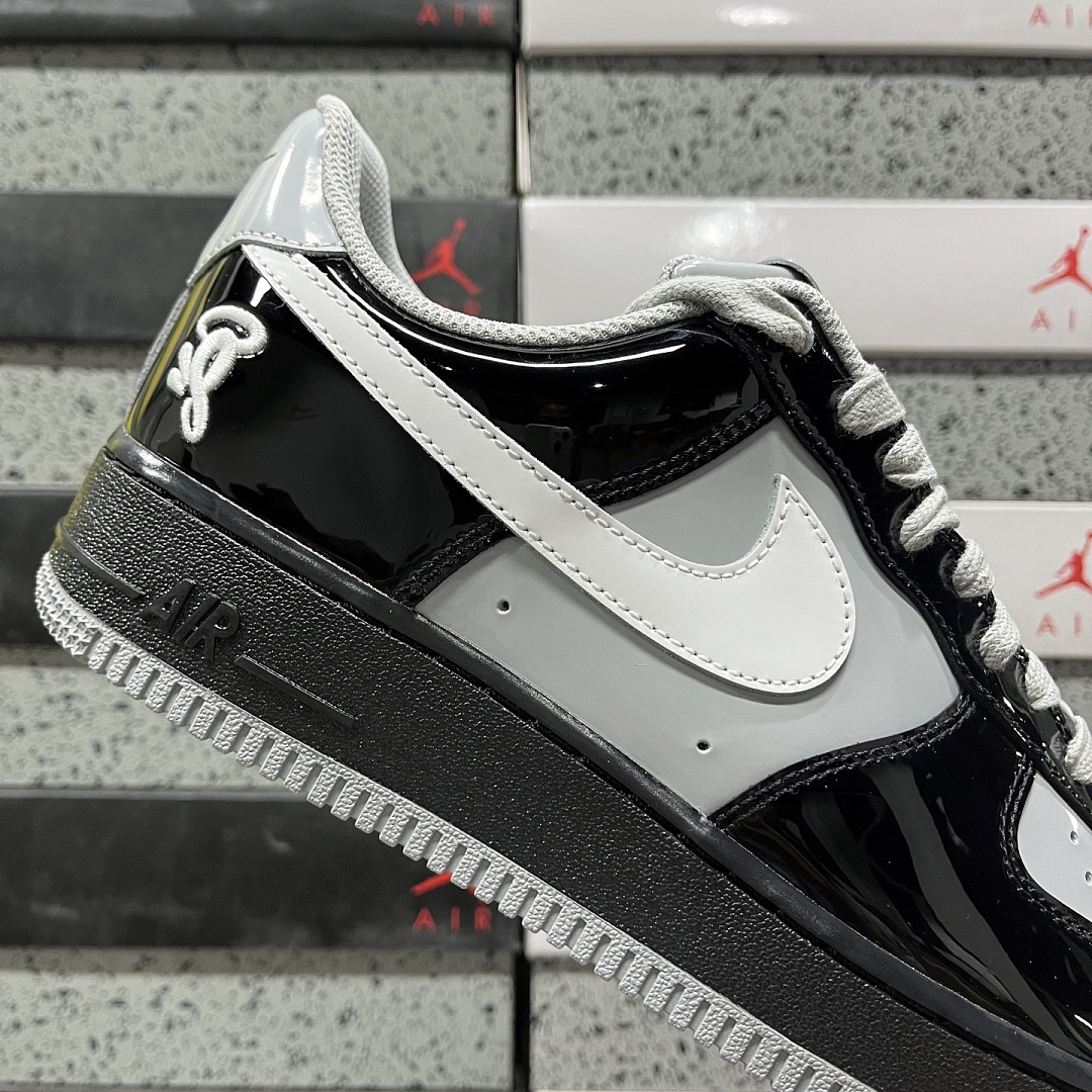 Nike Air Force 1 Low Syna Central Cee Black White Smoke (Grey) - Image 5