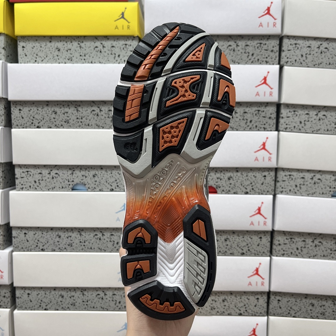 ASICS Gel-Kayano 14 White Piquant (Orange) - Image 2