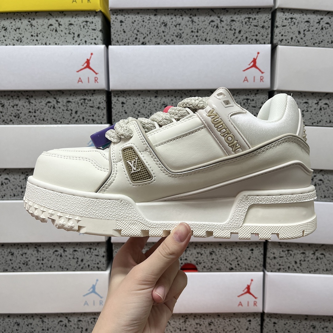 Louis Vuitton Trainer Maxi Off (White) - Image 8