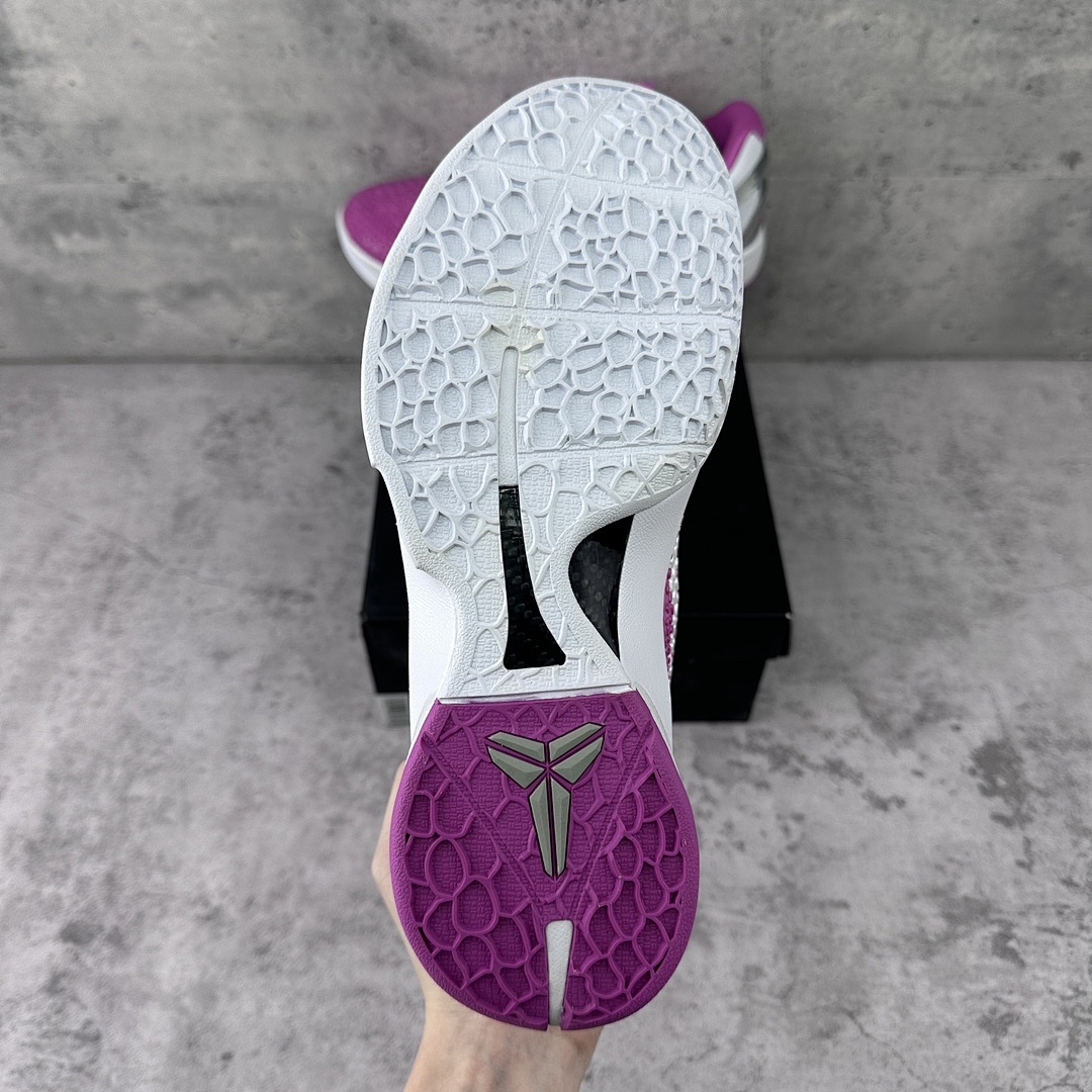 Nike Kobe 6 Protro Kay Yow Think Pink ZK6 New Breast Cancer (White) - Image 2