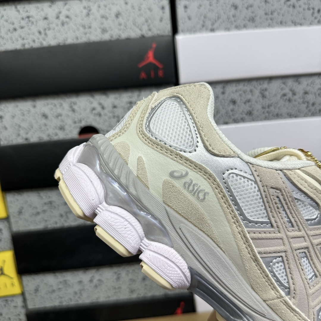 ASICS Gel-NYC White Oyster Grey 1201A789-105 - Image 4