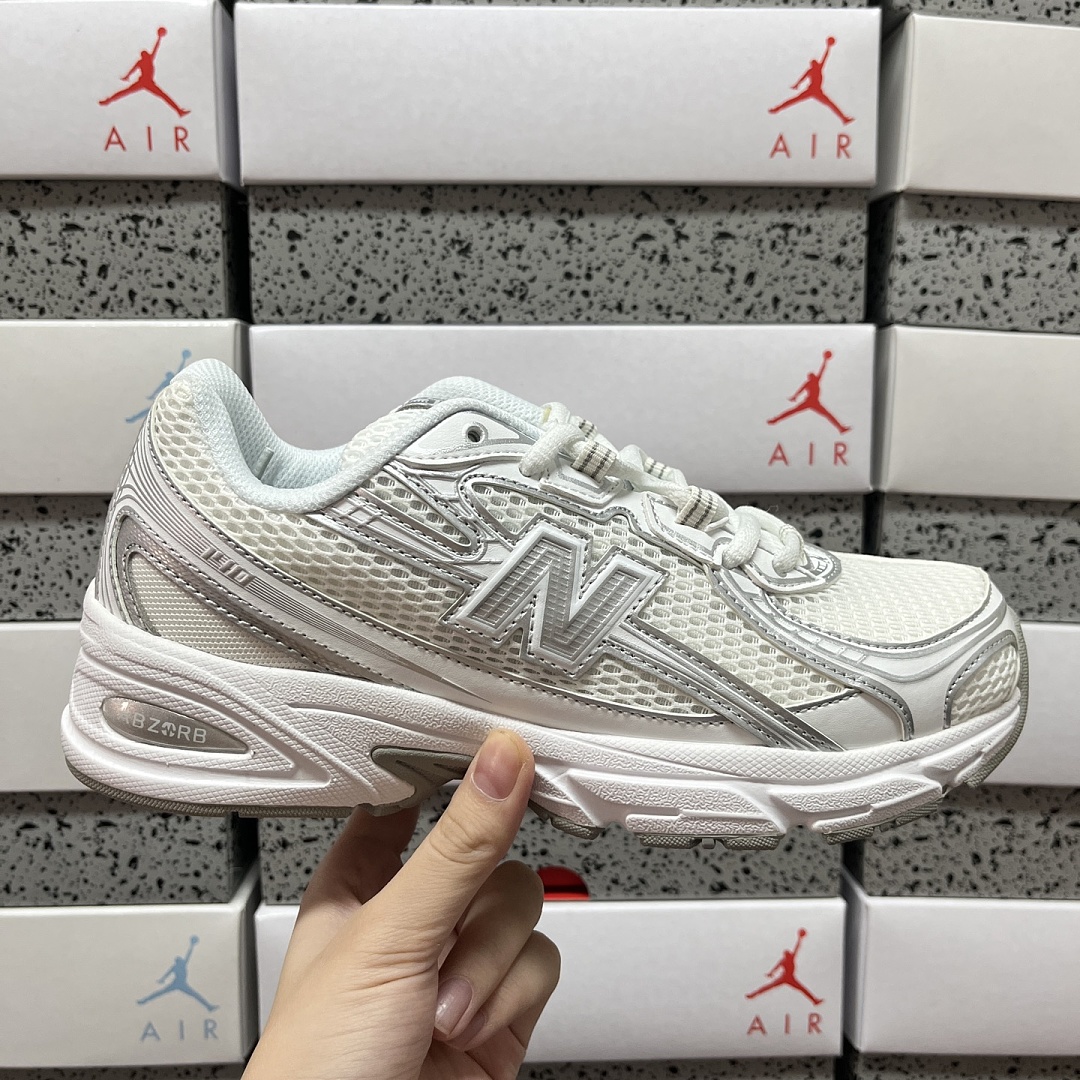 New Balance 740V2 White Silver Reflection - Image 7