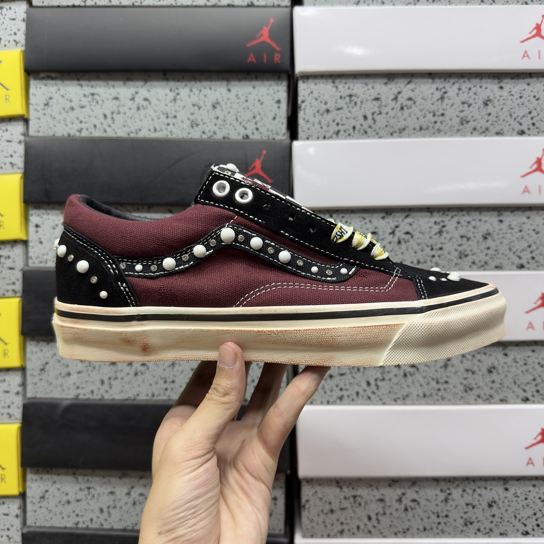 Vans Old Skool 36 VN000E8VYA6 Purple Black Bead - Image 8