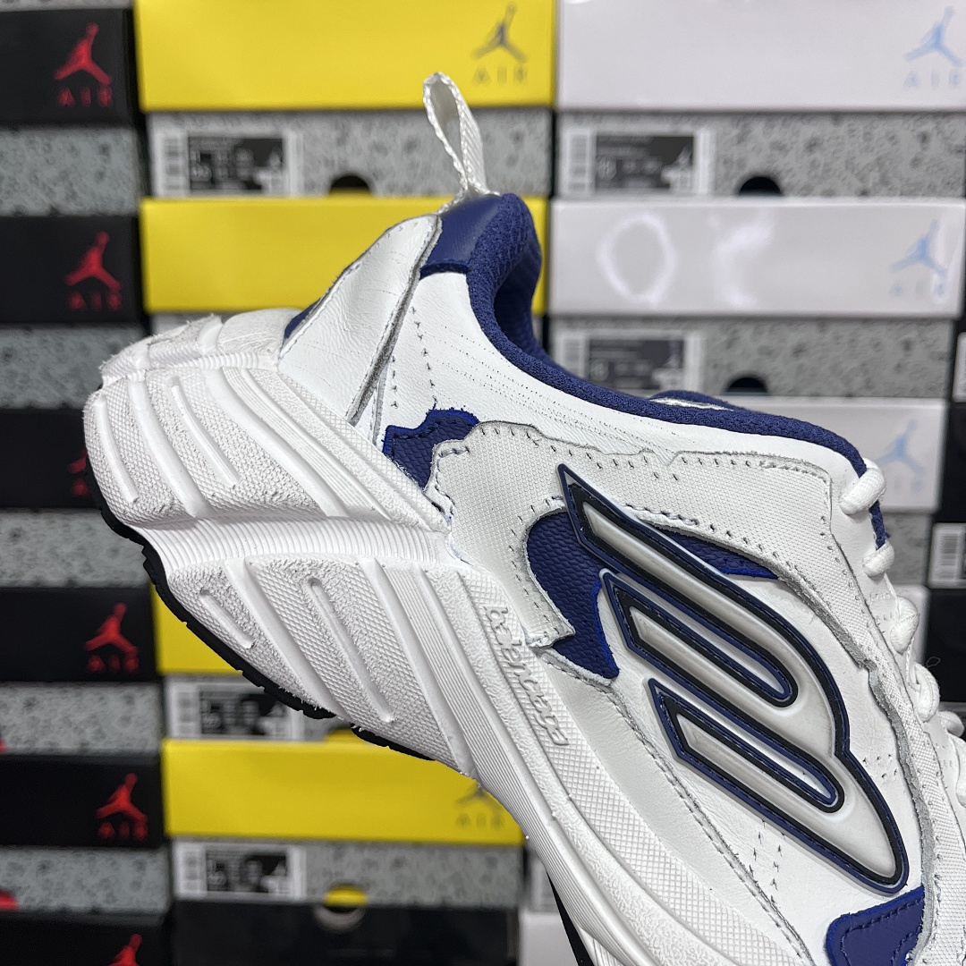 Balenciaga Monday Shoe IN Navy/White 16 Gen (White Blue) - Image 8