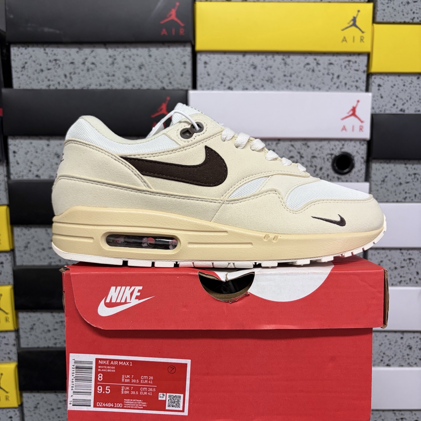 Nike Air Max 1 Sail Ironstone DZ4494-100 - Image 11