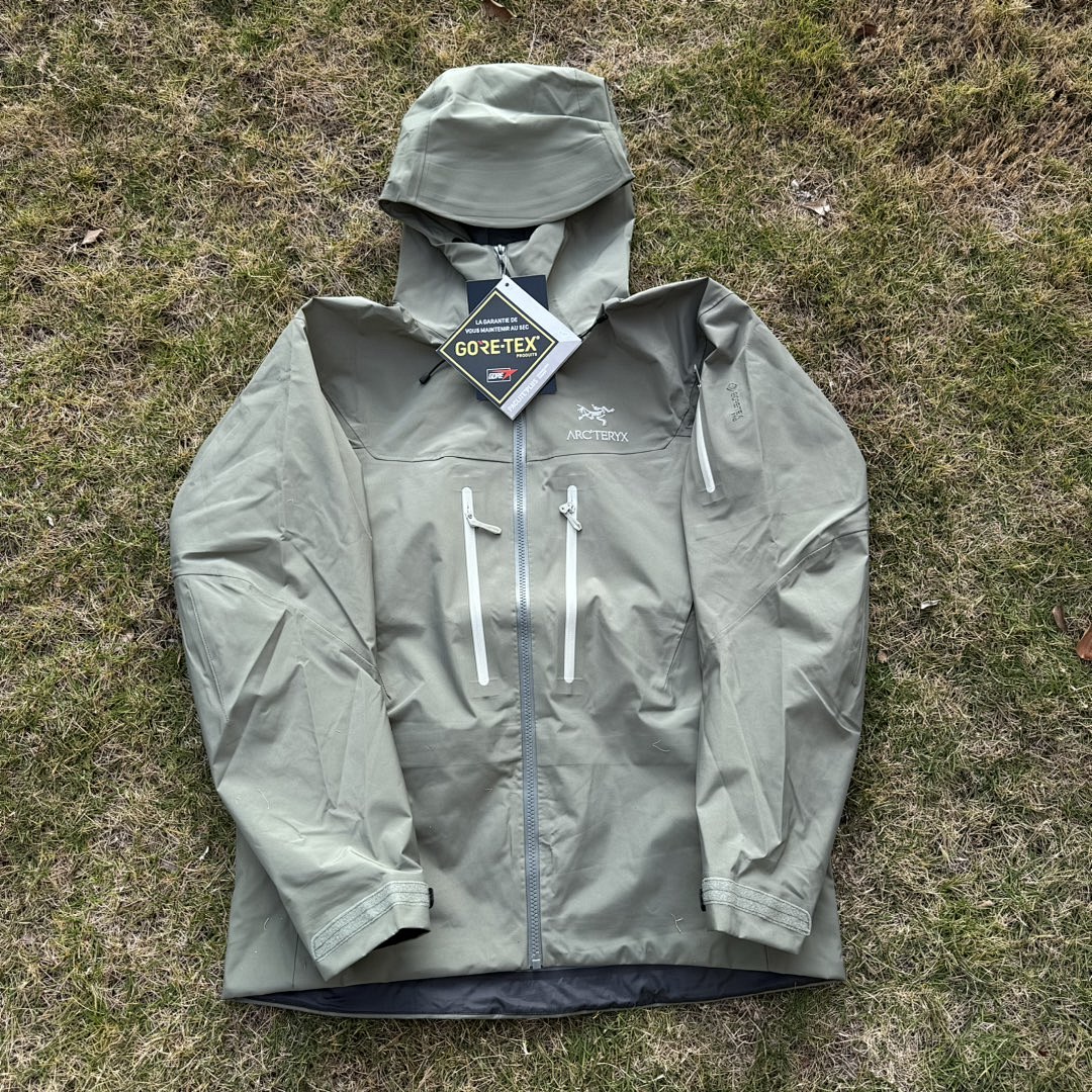 Arc'teryx Alpha Jacket 6 Forage/Grey Gen (Grey SV) - Image 25