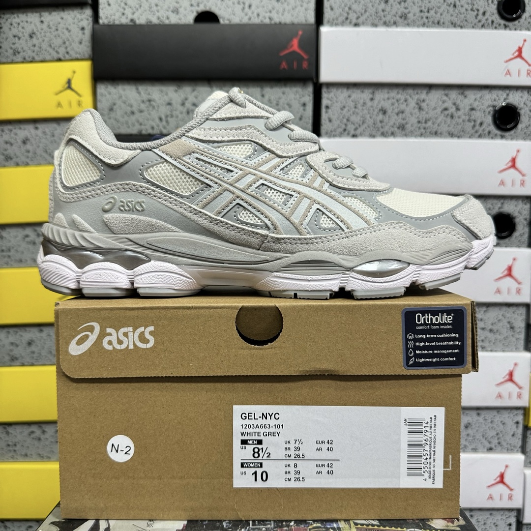 ASICS Gel-NYC Cream Cloud Grey 1203A663-101