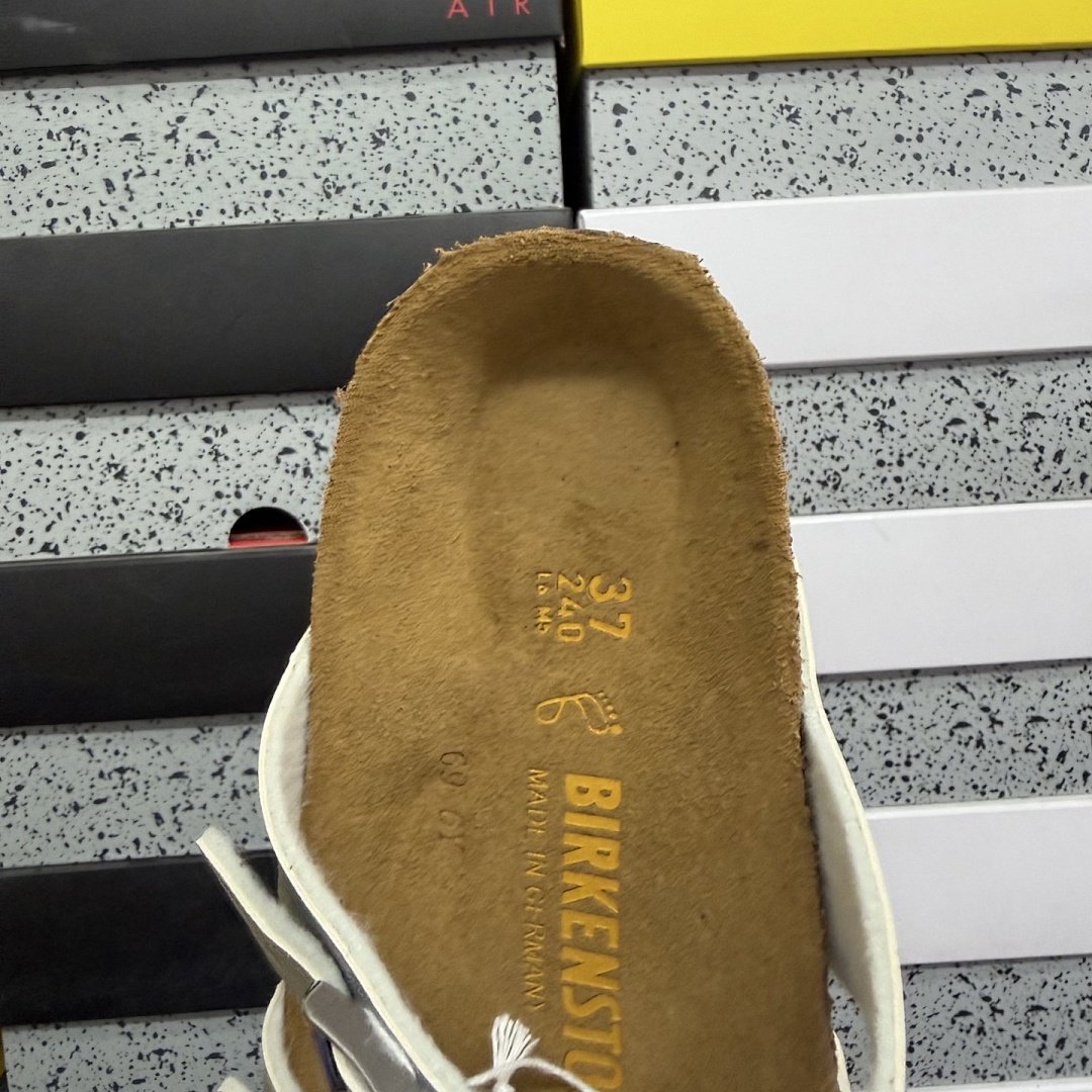 Birkenstock Birken Arizona Birkibuc Double Buckle Flip Flops - Image 8